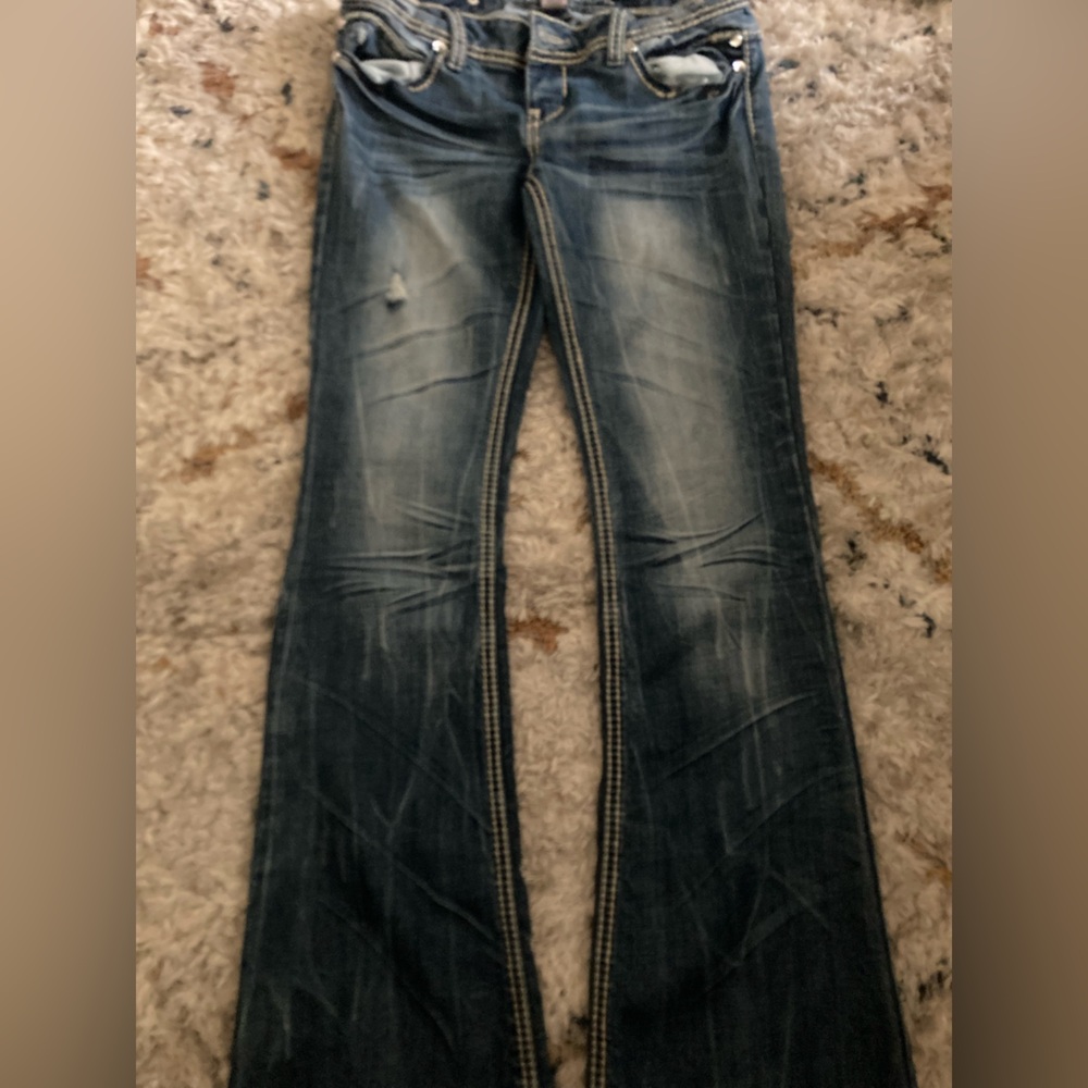 Almost Famous Dark Blue Denim Jeans